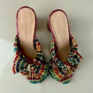 Loeffler Randall Penny Pleated Bow Heel